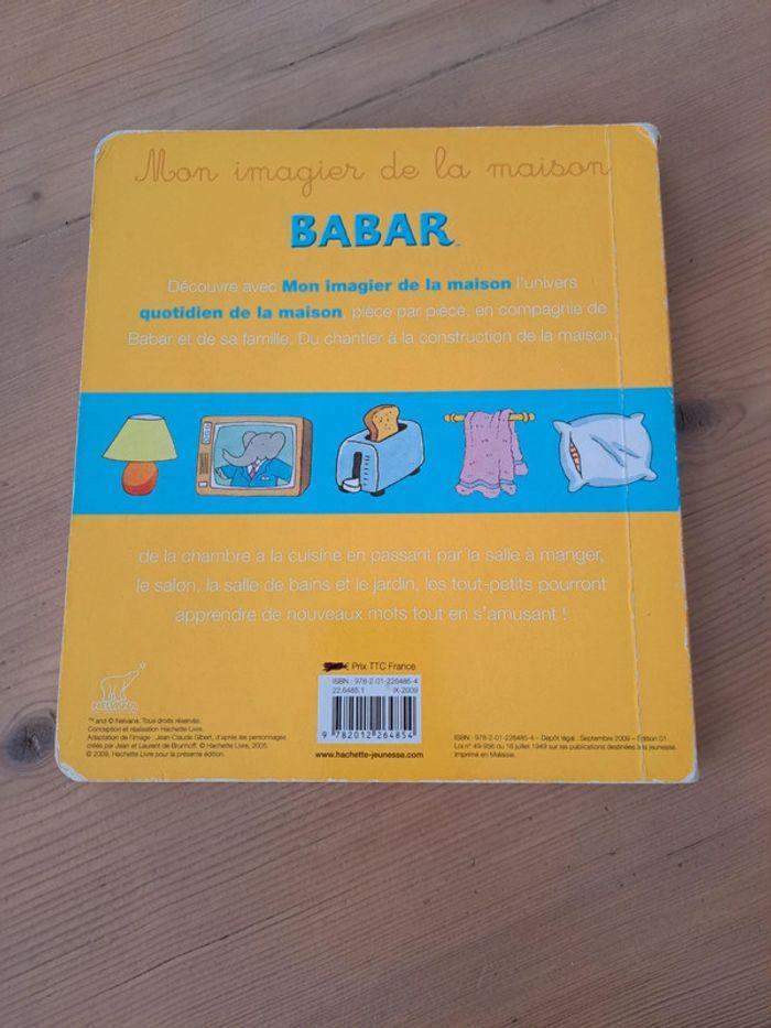 Livre Mon imagier de la maison BABAR - photo numéro 2