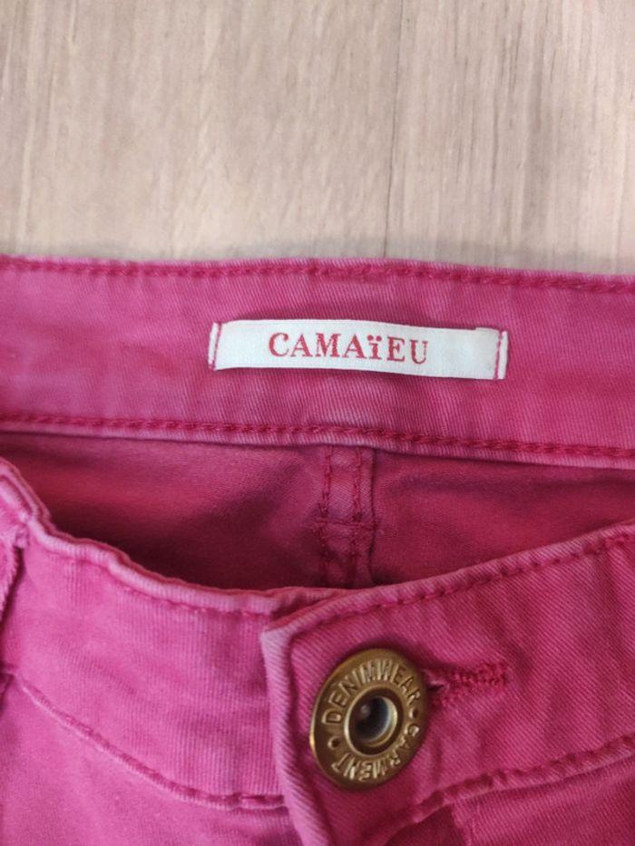 Pantalon Camaïeu Rose - photo numéro 3