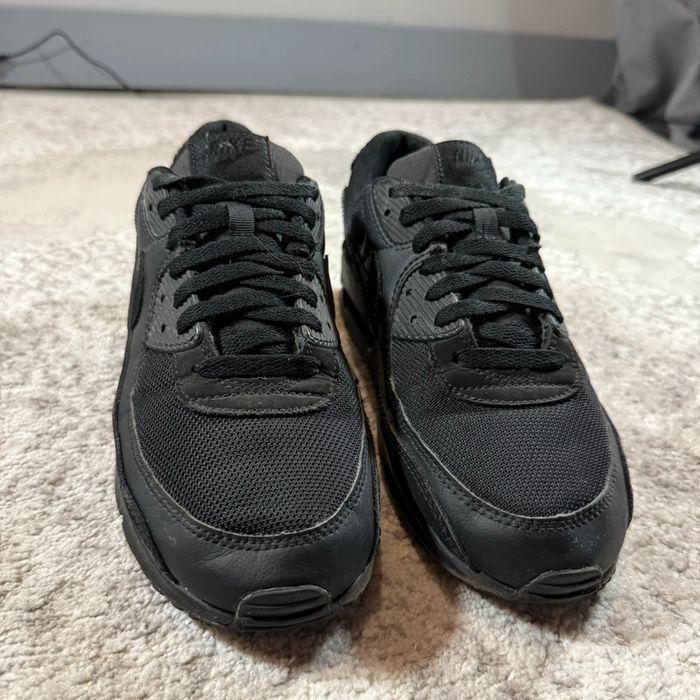 Nike Air Max 90 Essential Triple Black - photo numéro 2