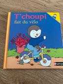 Tchoupi fait du vélo