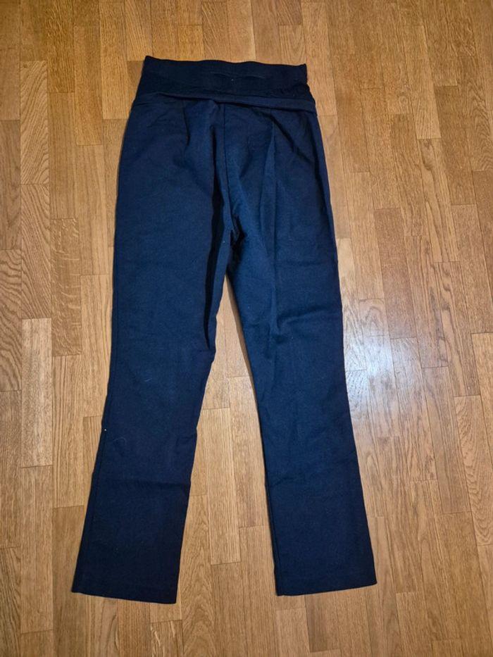 Pantalon grossesse Seraphine Taille M 38 bleu marine - photo numéro 5