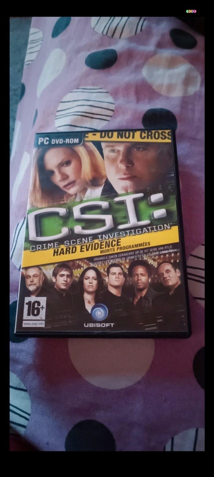 Jeu pc CSI : crime scène investigation - photo numéro 1