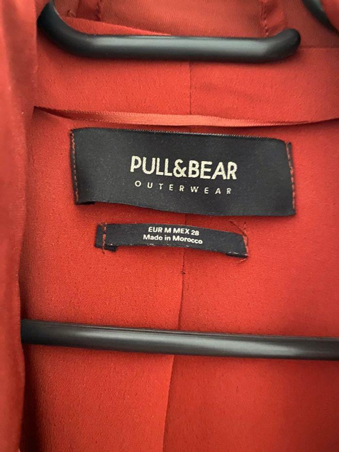 Blazer rouge Pull&Bear M - photo numéro 2