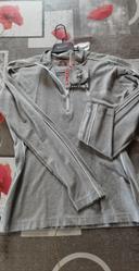 Sweat zip gris Complices