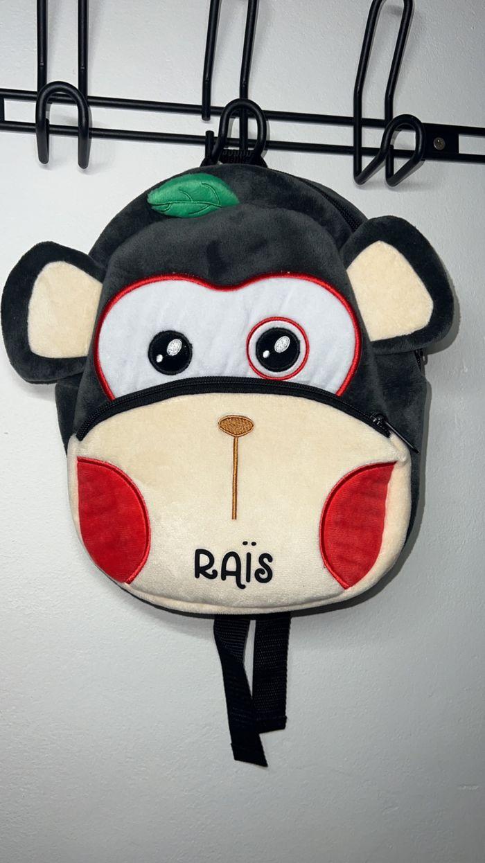 Sac à dos singe personnalisé - photo numéro 1