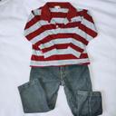 Ensemble polo jean 2 ans