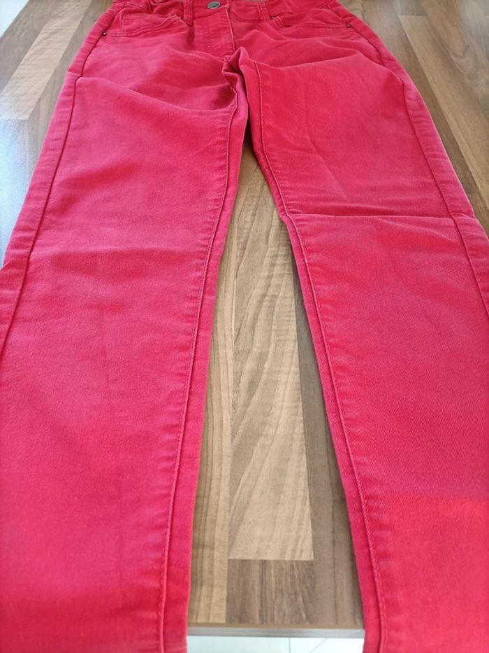 Pantalon rouge XS kiabi - photo numéro 5