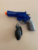 Pistolet + grenade Police