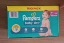 Couches Pampers Baby dry Taille 4+