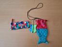 Lot sac poisson, porte-monnaie et trousse en TBE