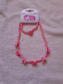 Collier fantaisie avec bracelet enfant Neuf