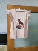 Tee shirt rose