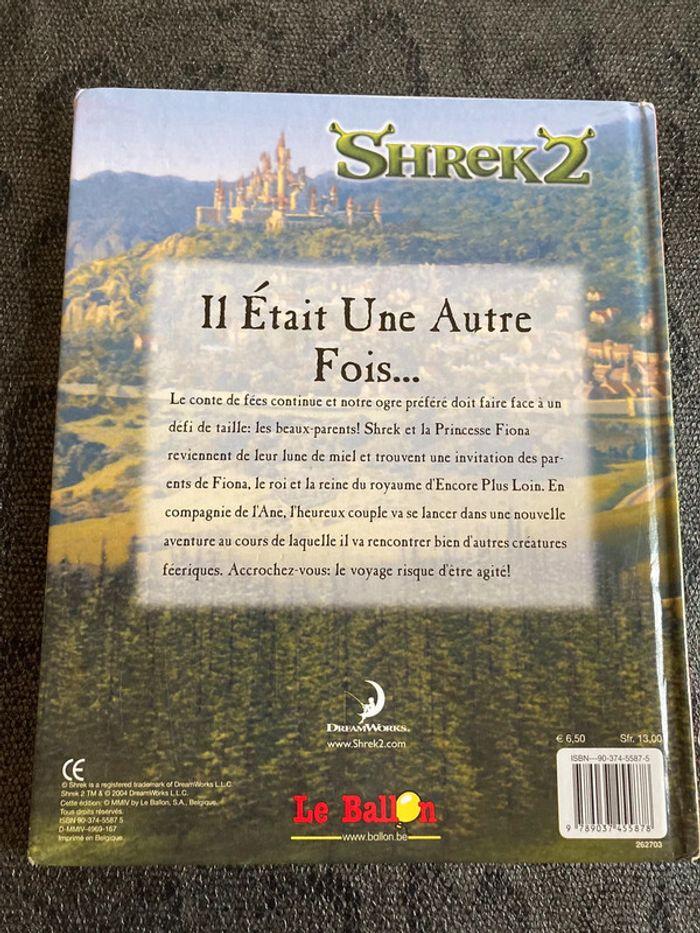 Livre enfant Shrek 2 le scénario du film - photo numéro 2