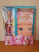 Barbie tropical beach + serviette Mattel neuve avec étiquette