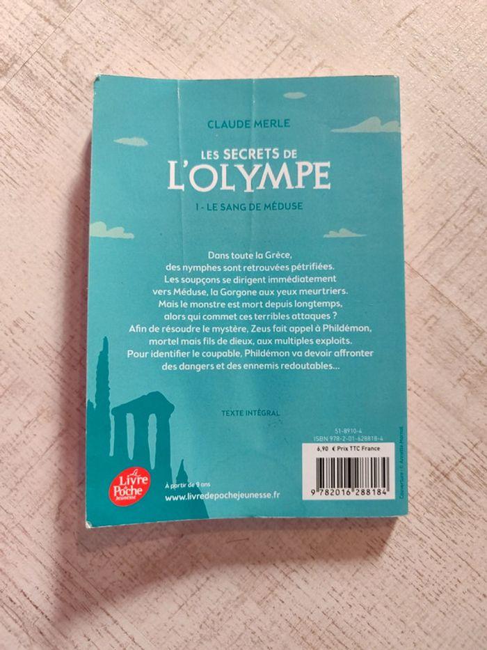 Livre les secrets de l'Olympe - photo numéro 2