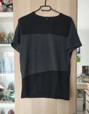 Tee-shirt noir et gris foncé - Taille M