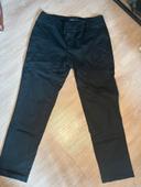 Pantalon tailleur / chino noir Zara