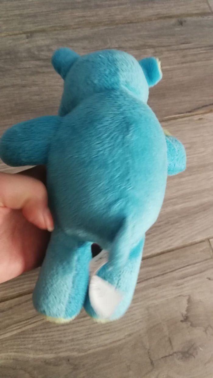 Peluche hippopotame bleu GTI - photo numéro 5