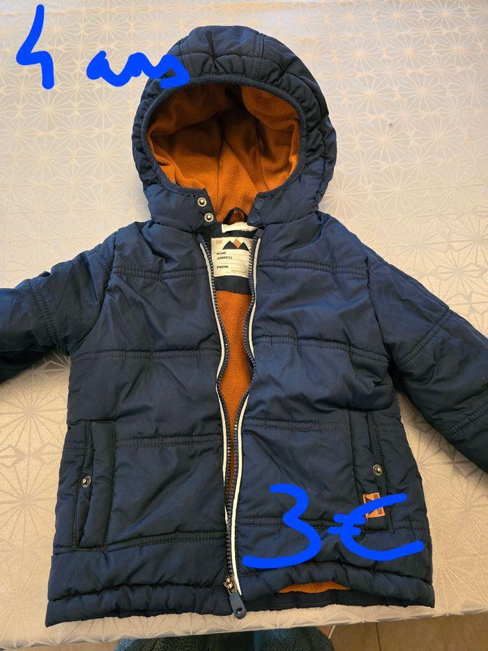 Manteau garçon 4 ans - photo numéro 1