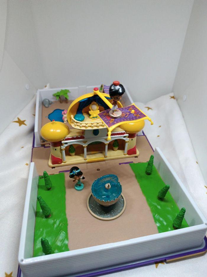 Livre Book story miniature animator Polly pocket playset jasmine Aladdin Aladin Disney palais palace - photo numéro 13