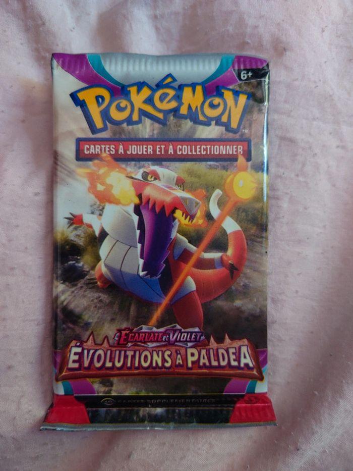 Booster Pokemon Évolutions À Paldea Neuf - photo numéro 1