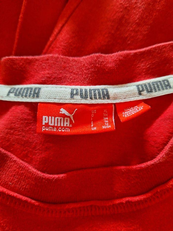 Tee-shirt manche longue Puma T 14 ans - photo numéro 9