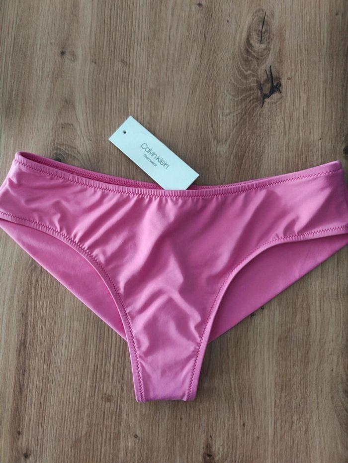 Bas de maillot de bain Calvin Klein rose - photo numéro 5