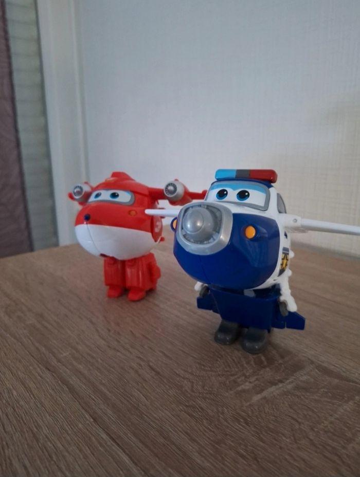 Lot 2 figurines superwings jett et paul - photo numéro 1