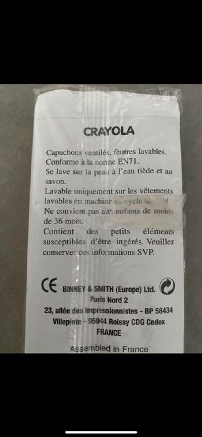 Feutres lavable Crayola - photo numéro 4