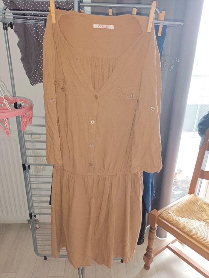 Robe camel (60 bis ) - photo numéro 2