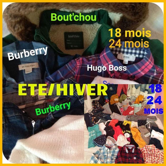 Gros lot grandes marques vêtements enfant garçon 18/24 mois - photo numéro 1