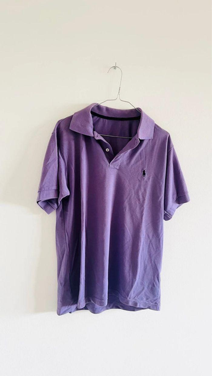 Polo violet Ralph Lauren - photo numéro 1