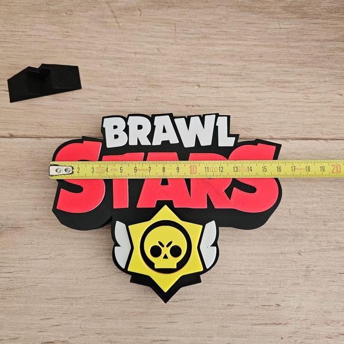 Figurine logo Brawl Stars 17x13cm FanArt - photo numéro 5