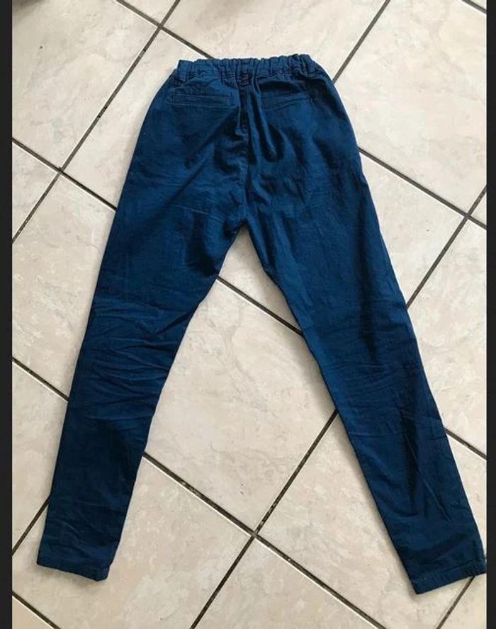 Pantalon garçon bleu 10 ans - photo numéro 5