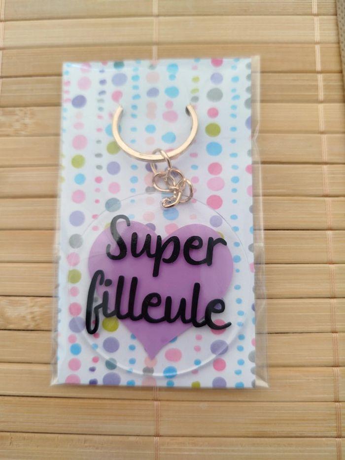 Porte-clés super filleule