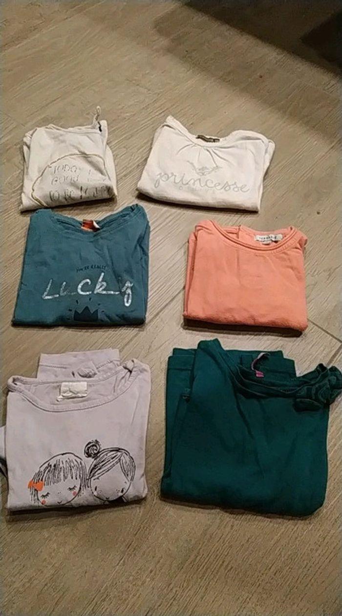 Lot de 6 t shirts 2 ans