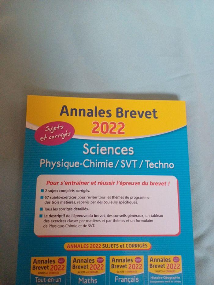 Livre neuf annales brevet - photo numéro 4