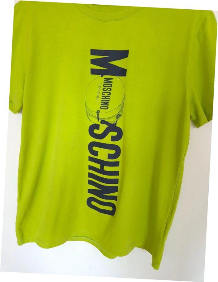 T-shirt Love Moschino homme taille xl vert - photo numéro 5