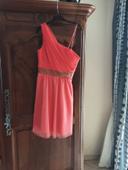 Robe couleur corail manoukian