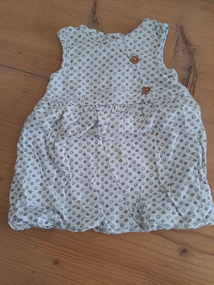 Ensemble robe / legging bébé fille 3 mois - photo numéro 1