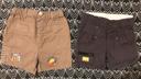 Lot de 2 short bébé garçon taille 6 mois !