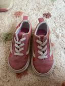 Vans rose old school taille 23,5