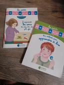 Lot de 2 livres Montessori pour apprendre à lire.