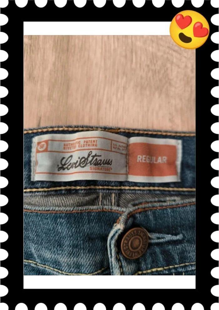 Jean Levi's signature  bleu foncé taille 46 ( 36 us) - photo numéro 7