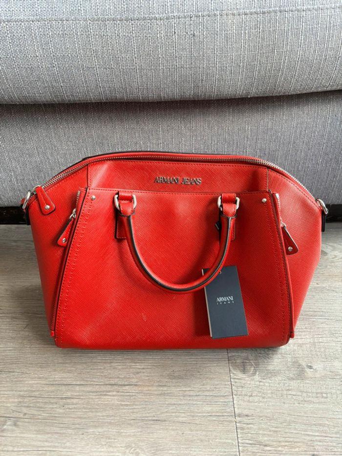 Sac Armani Jeans rouge - photo numéro 2