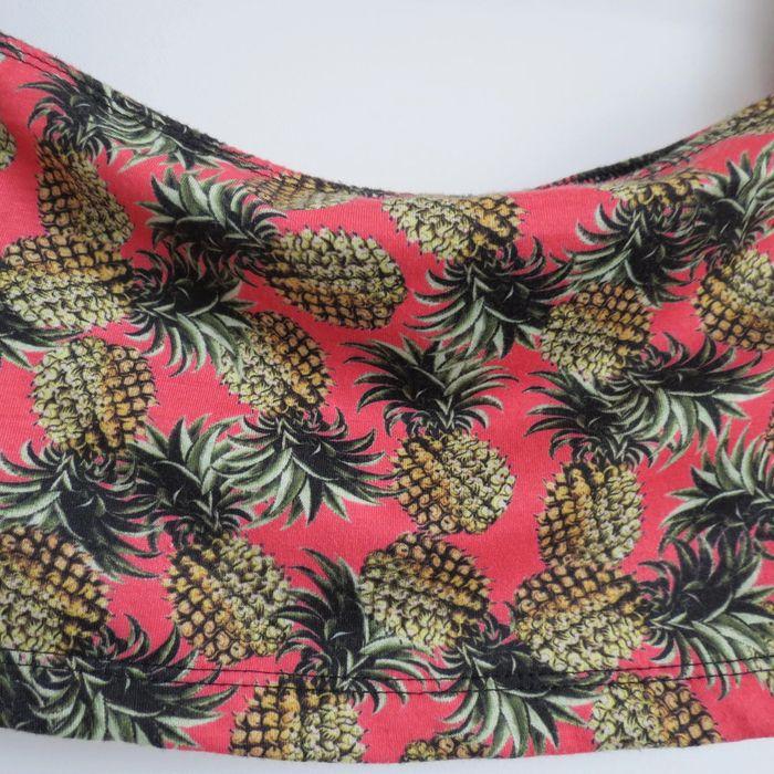 Crop Top Epaules Dénudés Ananas - photo numéro 2