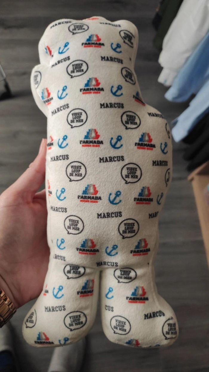 Peluche mascotte marcus armada rouen 2023 - photo numéro 2