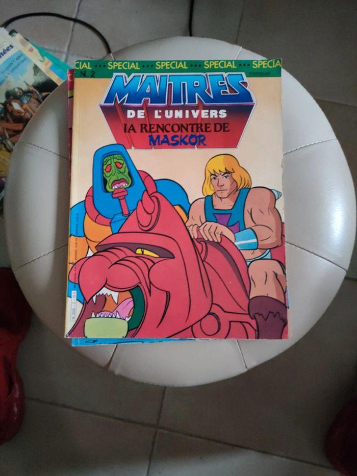 Lot Bandes dessinées Les maîtres de l'Univers la rencontre de maskor et l'île aux monstres - photo numéro 1