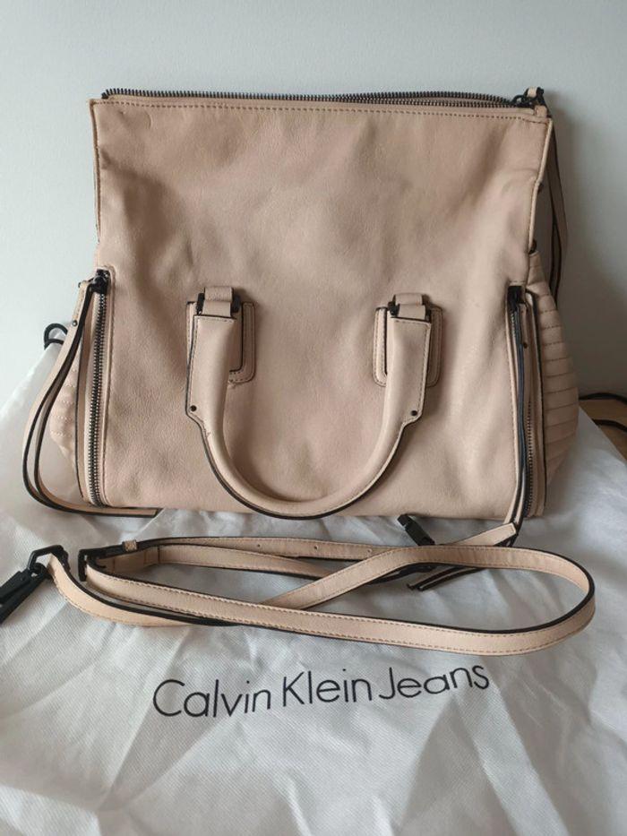 Sac beige Calvin Klein - photo numéro 3