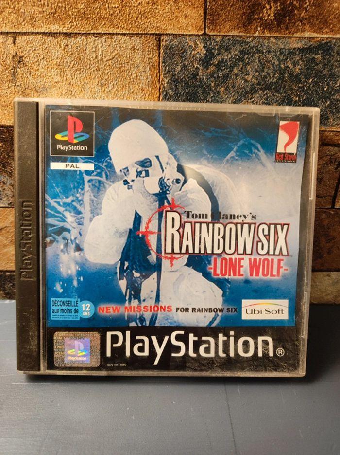 Jeux PS1 Rainbow Six Lone Wolf - photo numéro 1